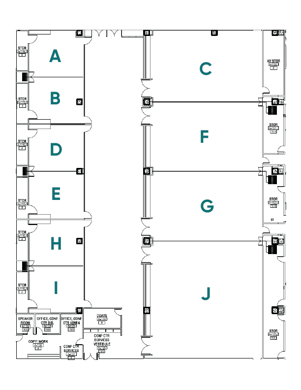 UMC Conference Center Map